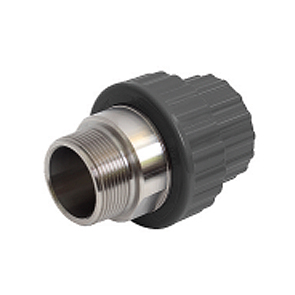 PVC Adaptor BSP Threaded