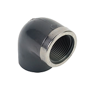 PVC Adaptor BSP Threaded With Metal Reinforcing Ring