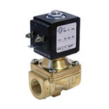 Servo-Acting Normally Closed Solenoid Valves