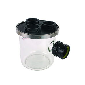 Vulcathene Dilution Recovery Trap (Glass Base)
