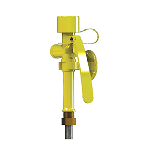 Wall Mounted Single Head Eyewash with Braided Hose